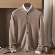 Men’s Button-Front Knit Cardigan