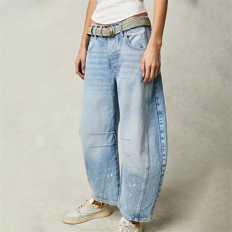 Women’s High Waisted Wide Leg Jeans