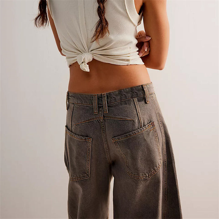 Women’s High Waisted Wide Leg Jeans