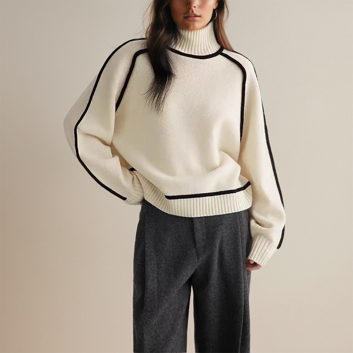 Women’s Knitted Turtleneck Sweater