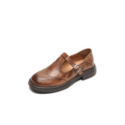 Women’s Elegant Buckle Strap Mary Jane Shoes