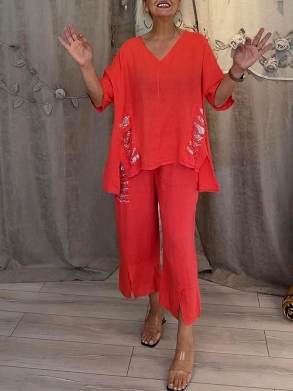 Women’s Two-Piece Casual Summer Set