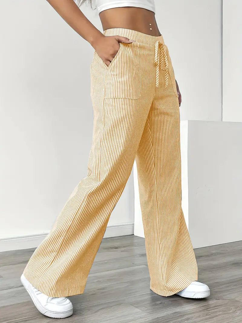 Women’s Relaxed Striped Pants