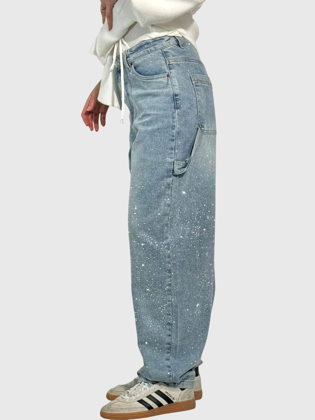Women’s Rhinestone Embellished Party Pants