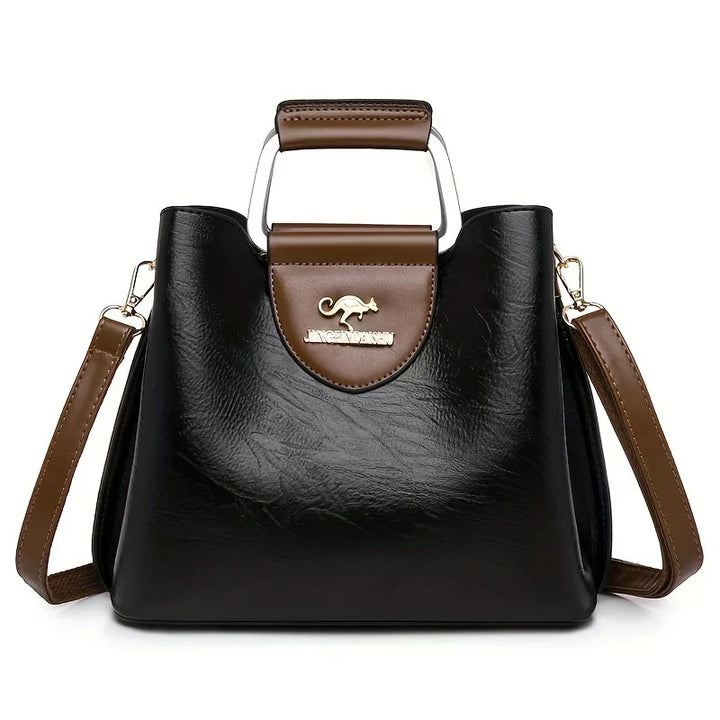 Women’s Drawstring Crossbody Bucket Bag