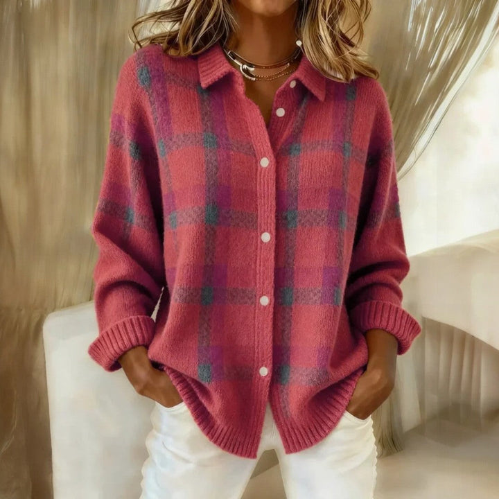 Women’s Striped Knit Pullover Sweater