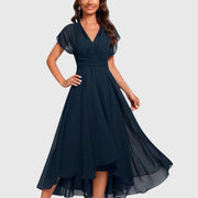 Women’s V-Neck A-Line Dress