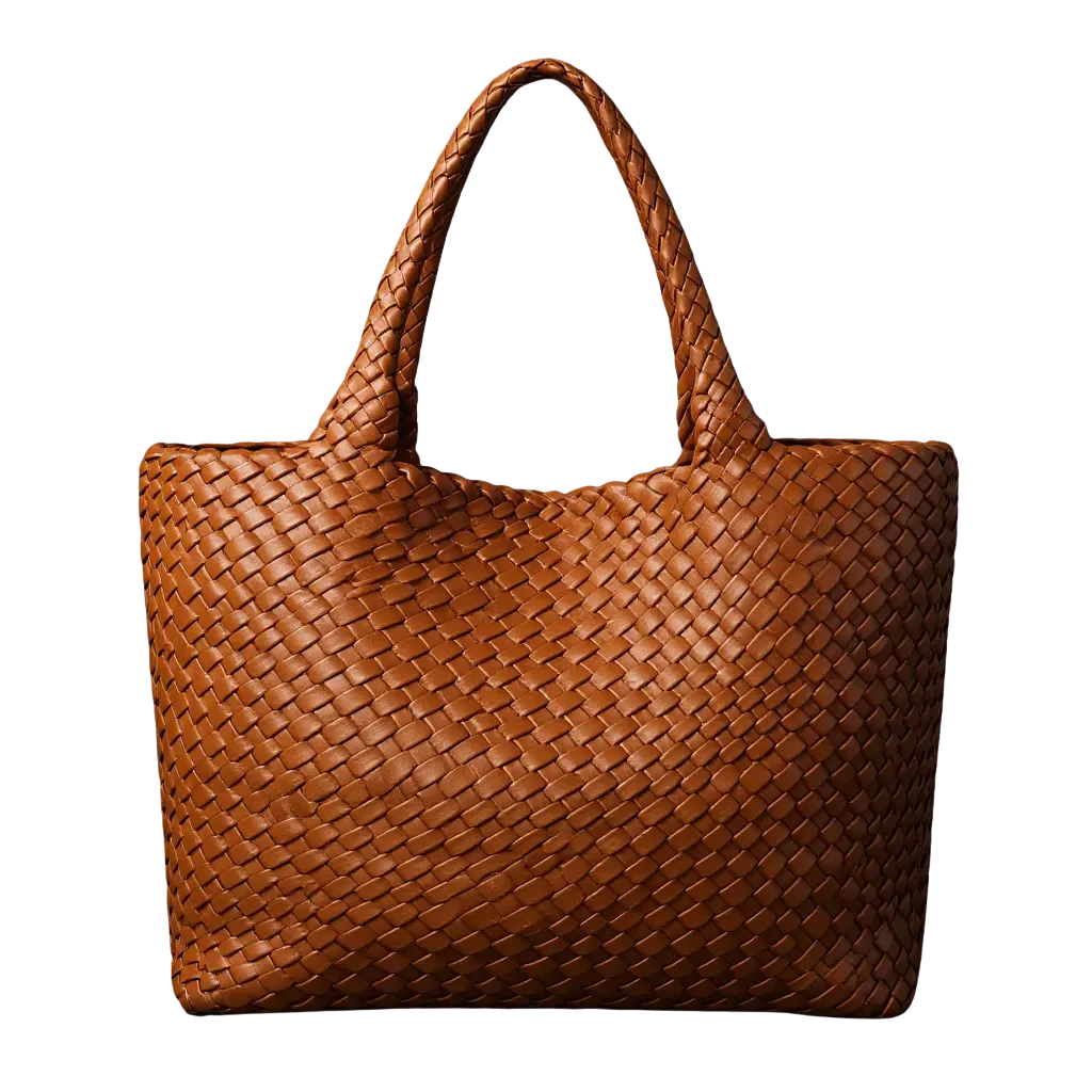 Women’s Woven Vegan Tote Bag