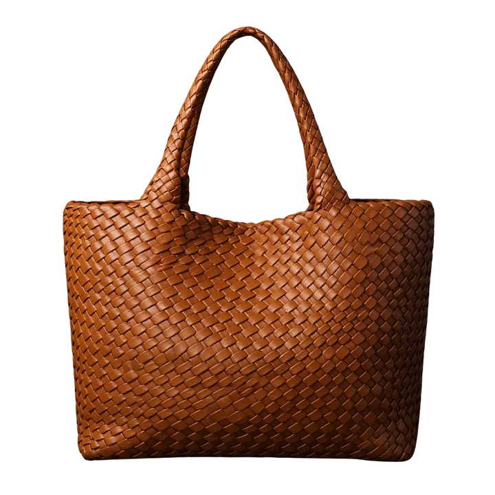 Women’s Woven Vegan Tote Bag