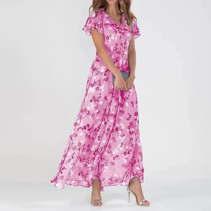 Women’s Tummy Covering Evening Party Dress