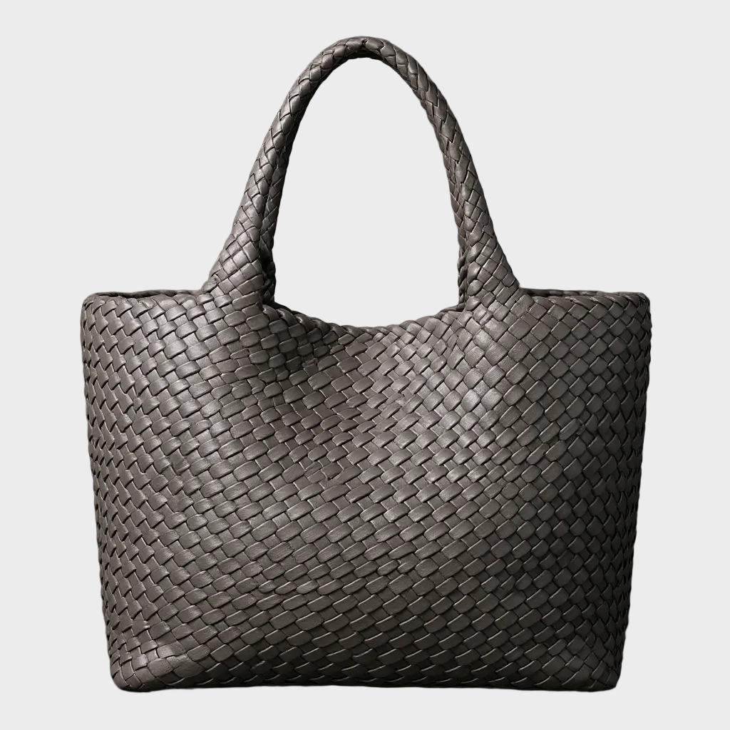 Women’s Woven Vegan Tote Bag