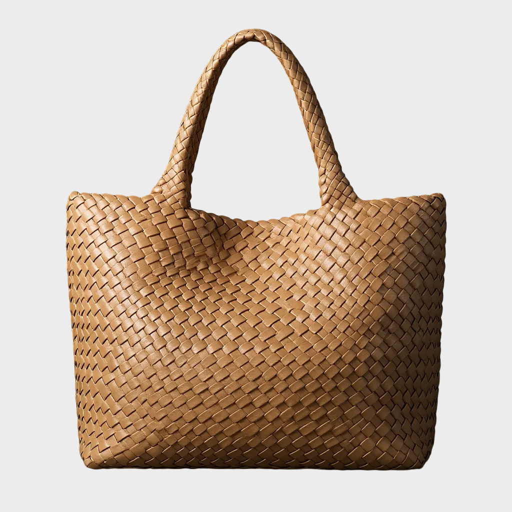 Women’s Woven Vegan Tote Bag
