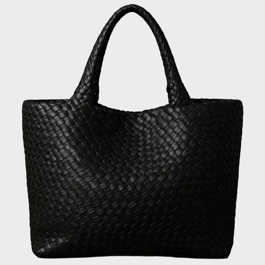 Women’s Woven Vegan Tote Bag