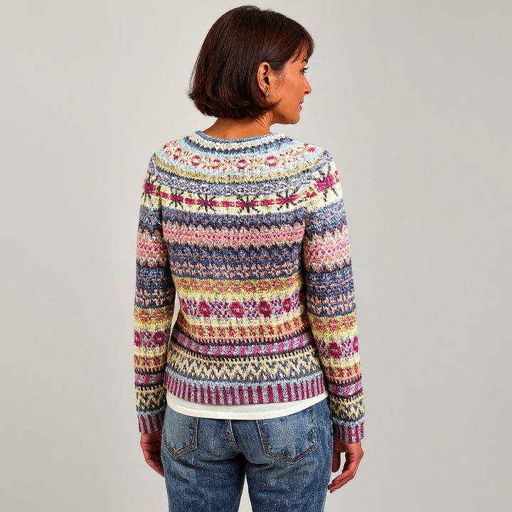 Women’s Icelandic Yoke Knit Sweater