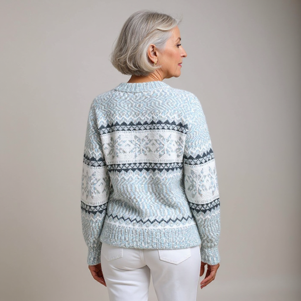 Women’s Icelandic Knit Pullover Sweater