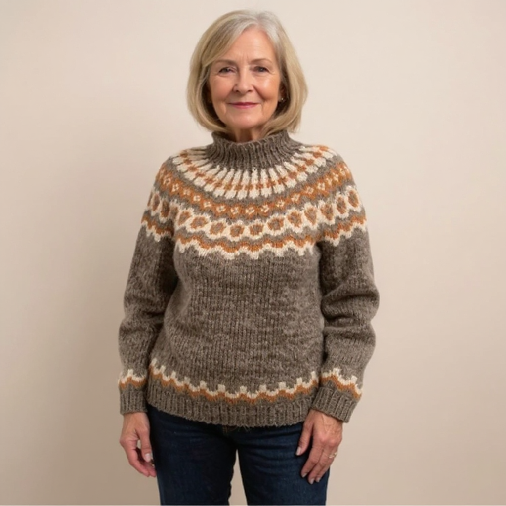 Women’s Icelandic Knit Sweater