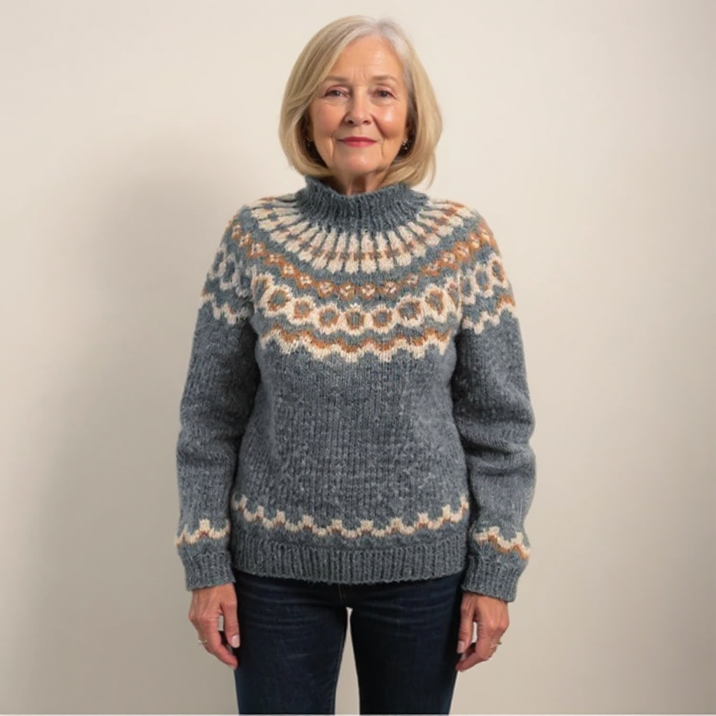 Women’s Icelandic Knit Sweater
