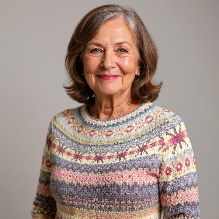 Women’s Icelandic Yoke Knit Sweater