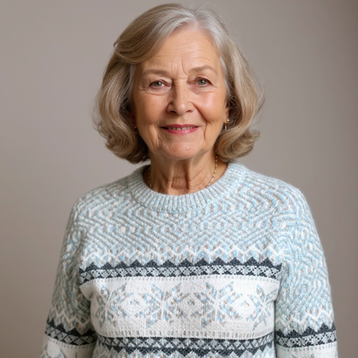 Women’s Icelandic Knit Pullover Sweater