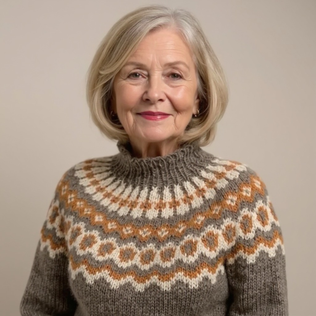Women’s Icelandic Knit Sweater