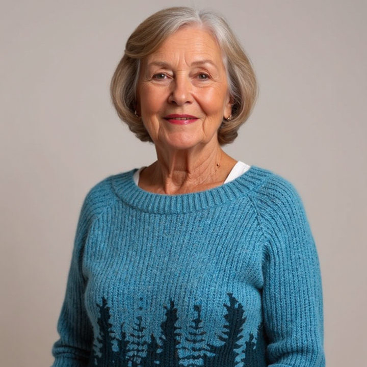 Women’s Icelandic Fair Isle Pullover Sweater