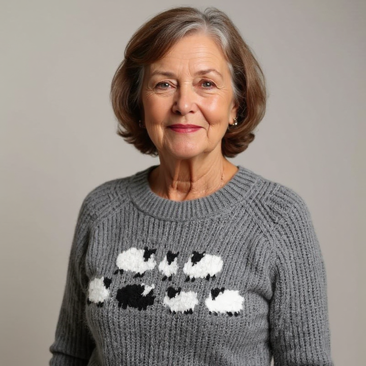 Women’s Icelandic Knit Crewneck Sweater