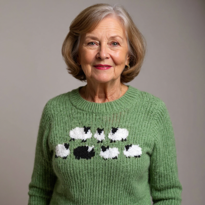 Women’s Icelandic Knit Crewneck Sweater