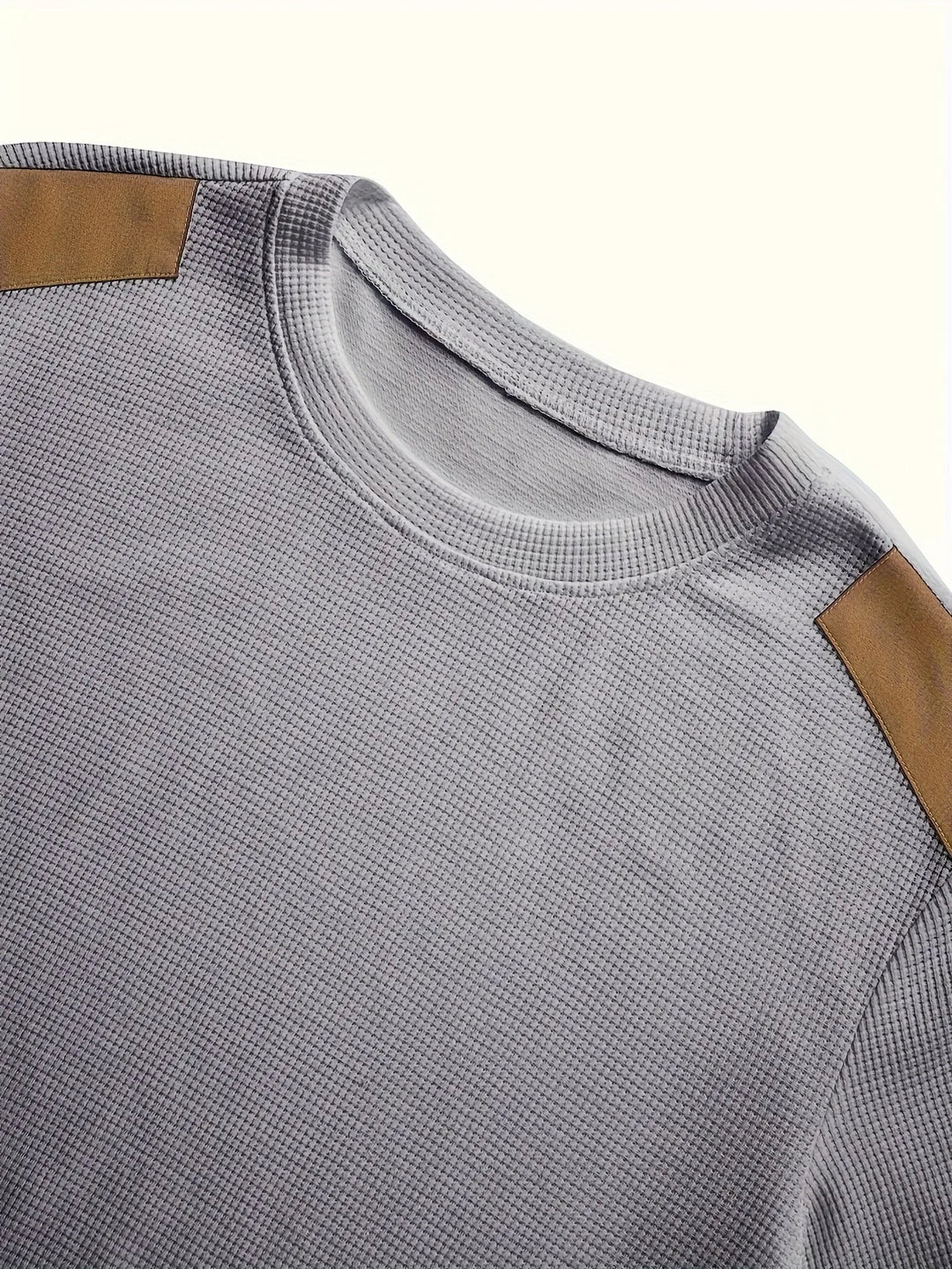 Men’s Textured Crewneck Sweater