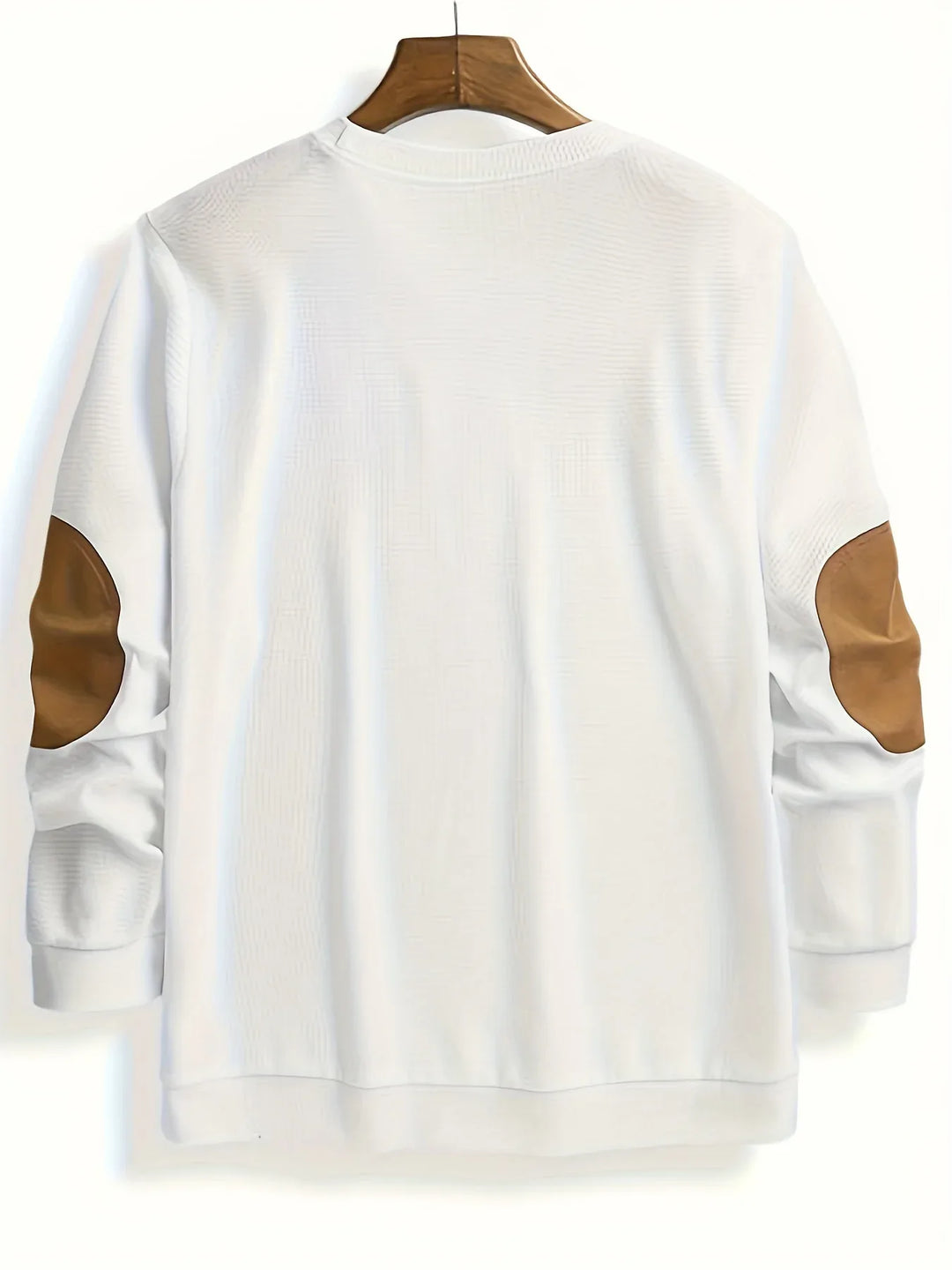 Men’s Textured Crewneck Sweater