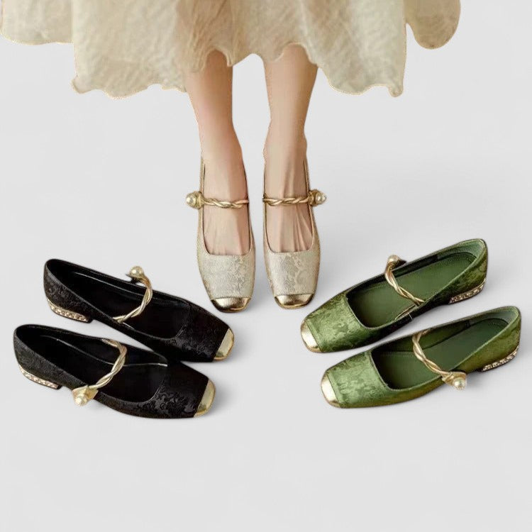Women’s Cushioned Adjustable Strap Mary Jane Shoes