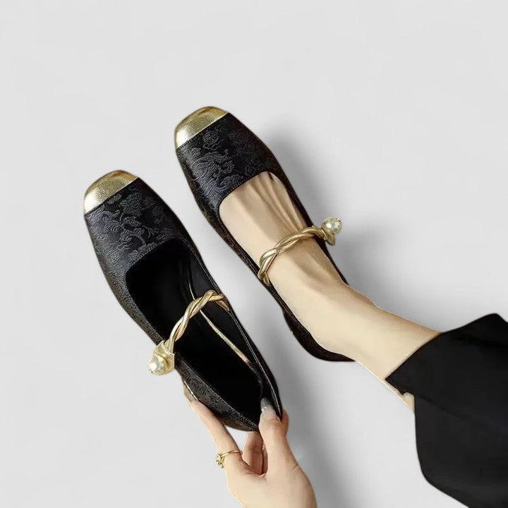 Women’s Cushioned Adjustable Strap Mary Jane Shoes