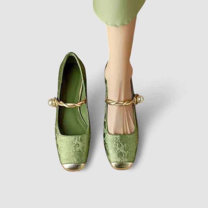 Women’s Cushioned Adjustable Strap Mary Jane Shoes