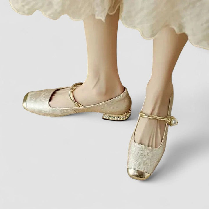 Women’s Cushioned Adjustable Strap Mary Jane Shoes