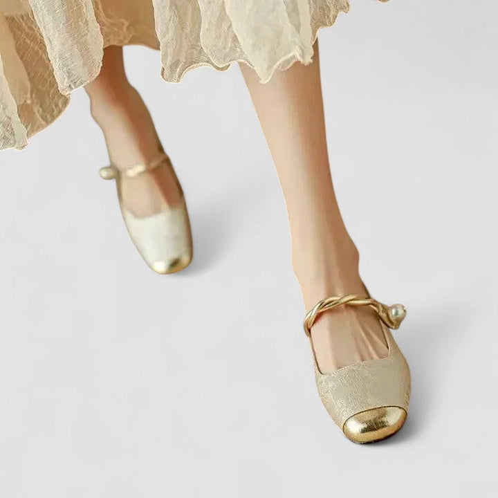 Women’s Cushioned Adjustable Strap Mary Jane Shoes