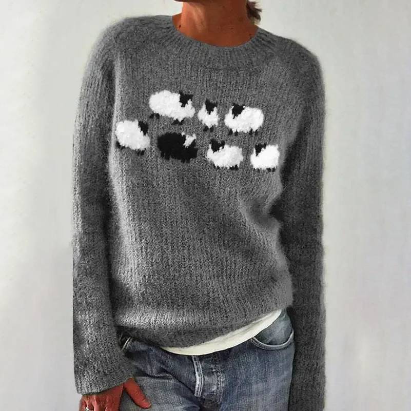 Women’s Icelandic Knit Crewneck Sweater