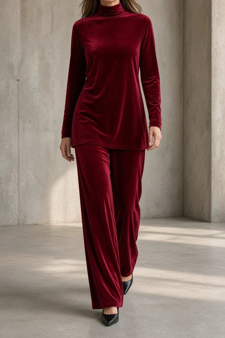 Women’s Two Piece Matching Top And Pants Set