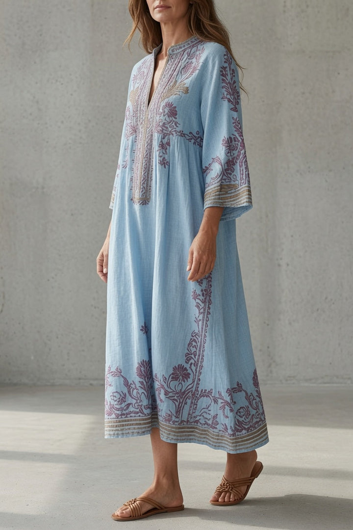 Women’s Vintage Fit And Flare Midi Dress