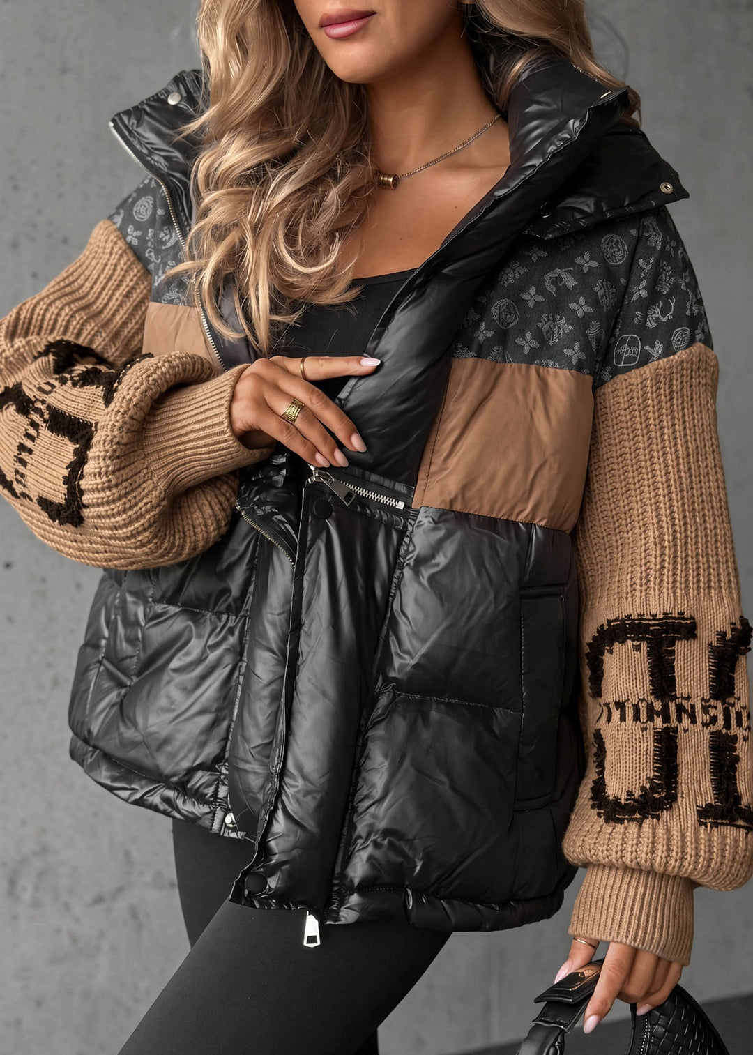 Women’s Quilted Insulated Winter Puffer Coat