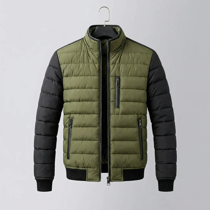 Men’s Quilted Zip-Up Jacket