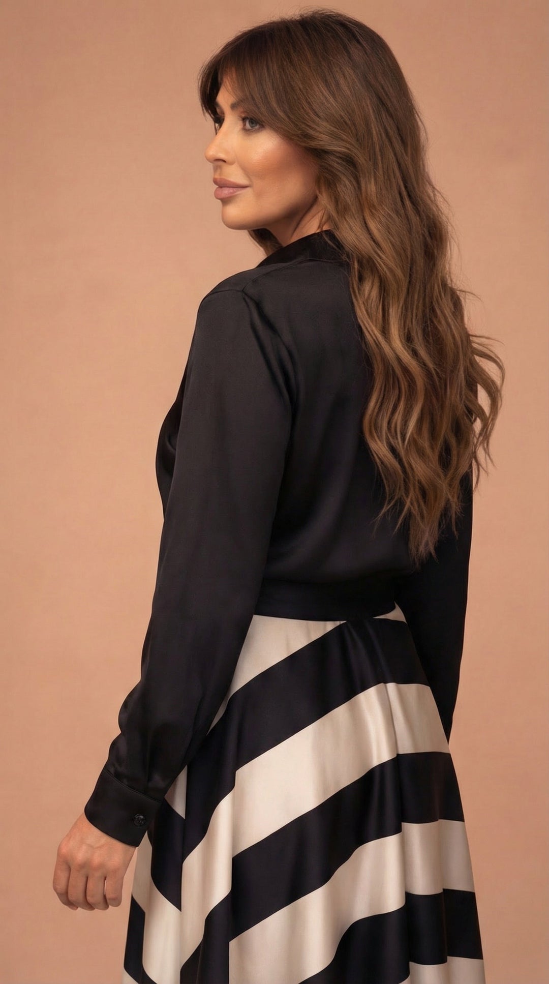 Women’s Striped Maxi Dress