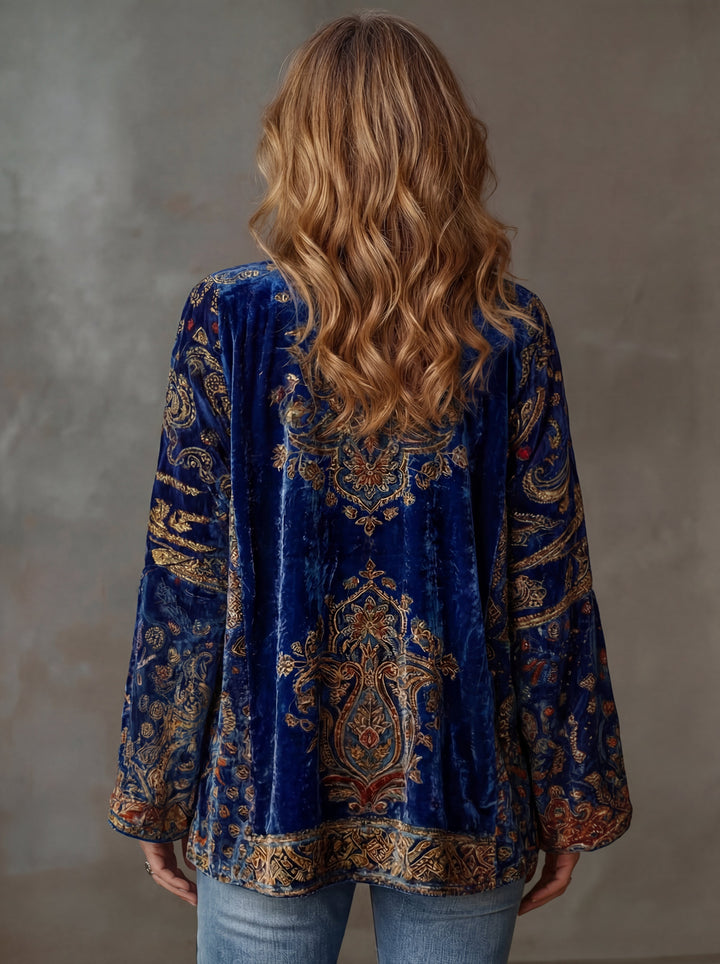 Women’s Boho Lightweight Open Front Kimono Jacket