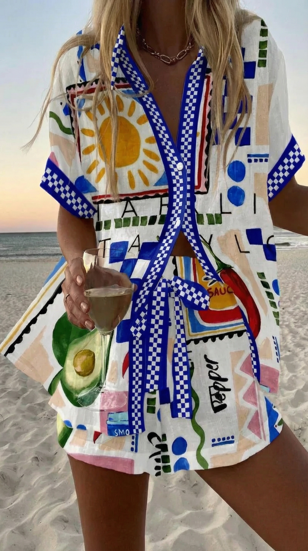 Women’s Summer Two-Piece Co-Ord Set