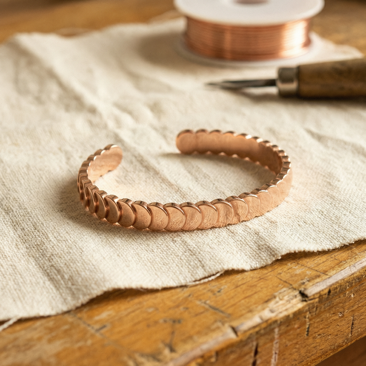 Women’s Adjustable Wave Cuff Bracelet