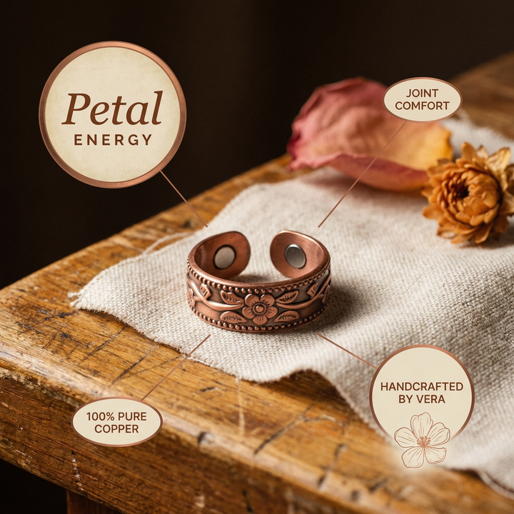 Women’s Flower Petal Ring