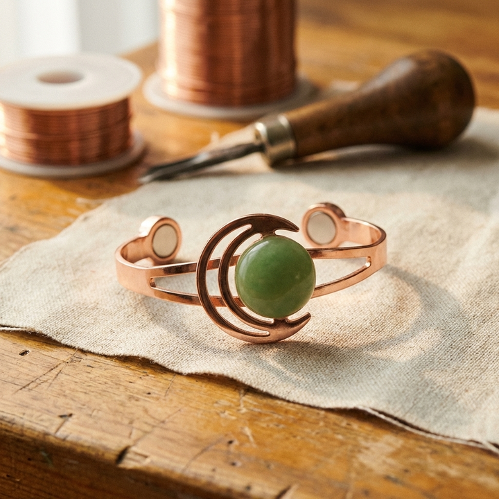 Women’s Green Beaded Bracelet
