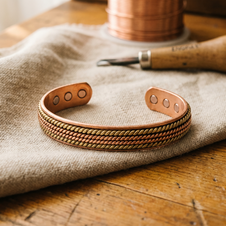 Women’s Hammered Open Cuff Bracelet