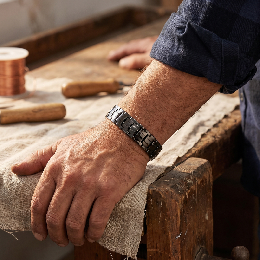 Men’s Adjustable Cuff Bracelet
