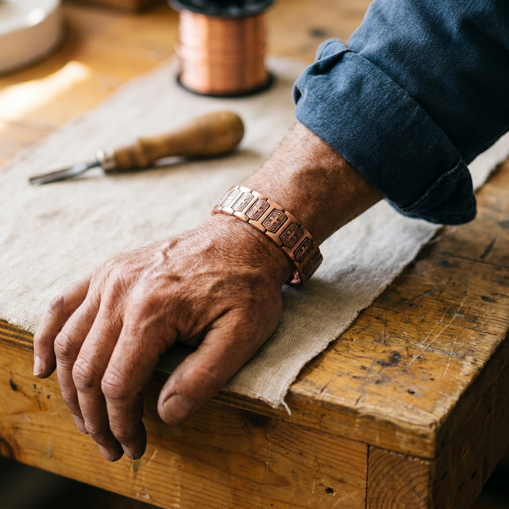 Men’s Copper Cuff Bracelet