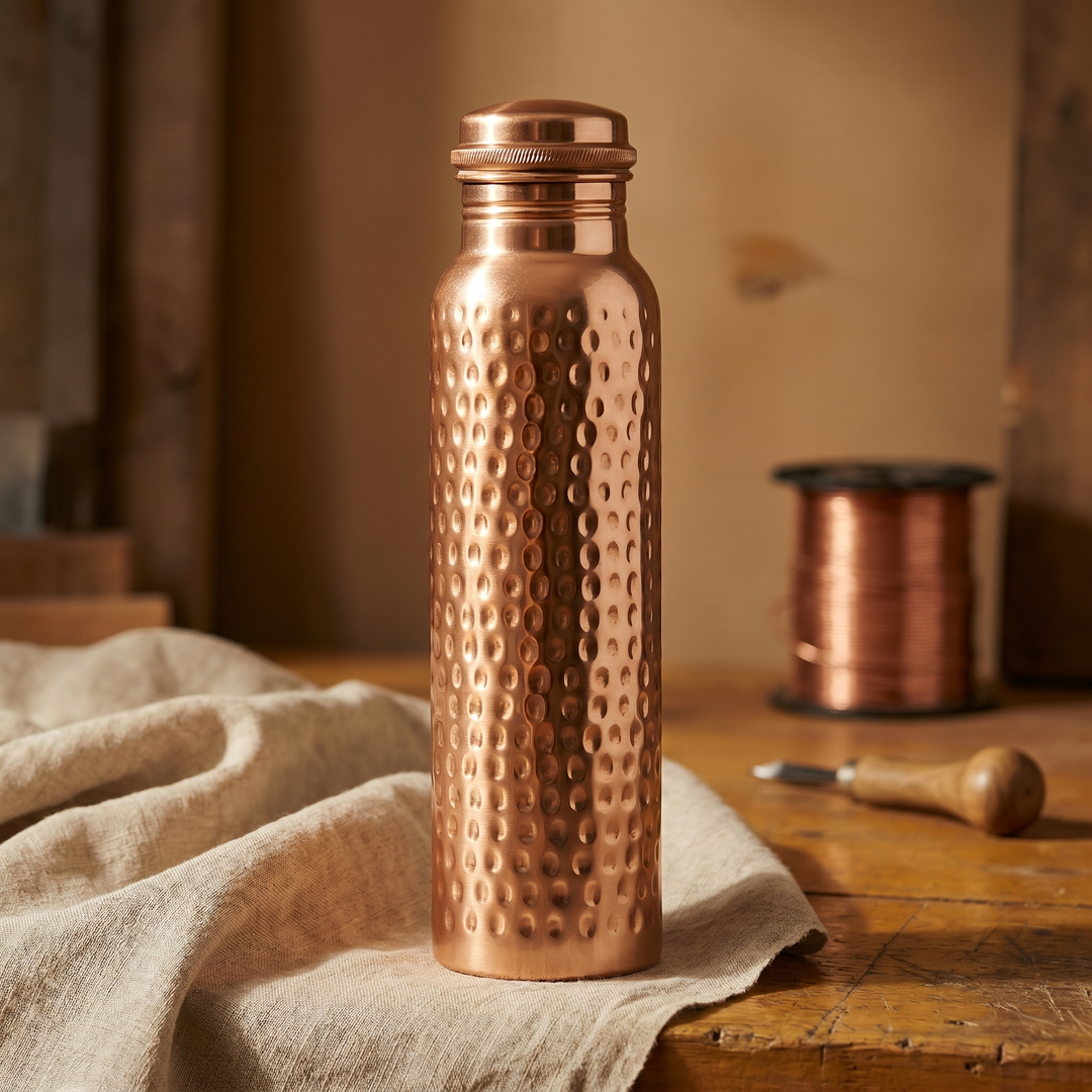 Copper Reusable Water Bottle
