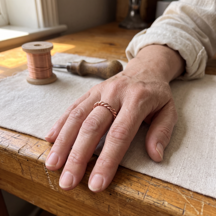 Women’s Copper Tensor Ring